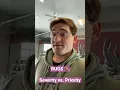 How do you decide the SEVERITY and PRIORITY of a bug as a Software QA