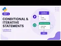 Unit 2 Conditionals and Iterative Statements Lecture 3