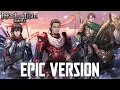 Download Lagu Ashes on The Fire x Carol of The Bells | Attack on Titan EPIC CHRISTMAS MUSIC