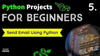 5 Send Email Using Python Python Projects For Beginners