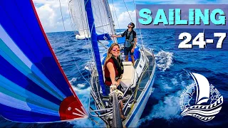 SAILING 24-7 | Our OFFSHORE SAILING Routine | Crossing the Indian Ocean Ep.110