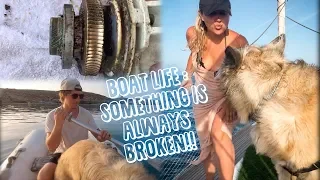 14.  Boat Life | Exploring Comino Malta and we break our anchor windlass! | Sailing Sunday |