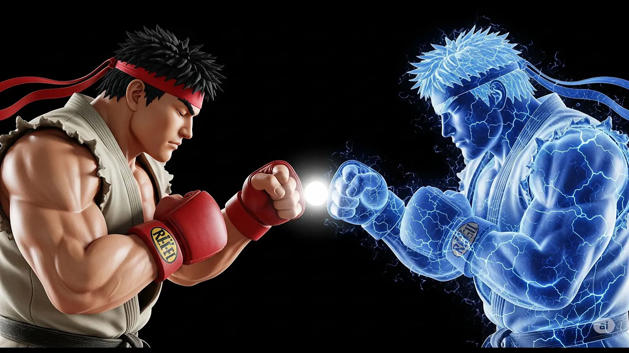 Street Fighter II Koryu: El Duelo contra el Espejo |