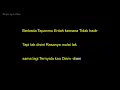 Ify Alyssa - Pindah Pelan Pelan (Lyric Video)