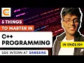 5 Things To MASTER In C Programming Coding Ninjas