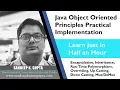 Java Object Oriented Principles Practical Implementation Sandeep K Gupta