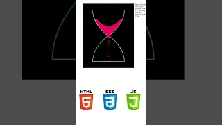 HOURGLASS ANIMATION CSS JAVASCRIPT