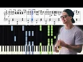 Download Lagu Kygo - Remind Me To Forget - Piano Tutorial + SHEETS