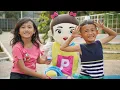Download Lagu BERMAIN DI TAMAN DAPET KEJUTAN DARI BADUT LUCU PIPI ZOLA | Salsa and family