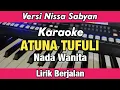 Download Lagu Karaoke - ATUNA TUFULI Versi Sabyan Nada Wanita Lirik Berjalan | Free Palestina