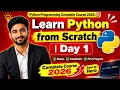 Learn Python from Scratch Day 1 Zero to Hero 2026