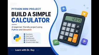 Python Mini Project Build a Simple Calculator with Python Streamlit Beginner Tutorial