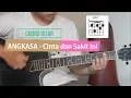 Download Lagu ANGKASA - Cinta dan Sakit ini | Tutorial Chord Gitar  | by BARRY MAKHANZA1