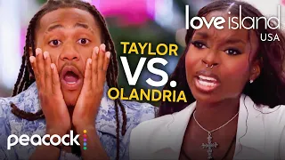 Olandria and Taylor Crash Out | Love Island USA on Peacock