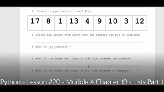 Python - Lesson