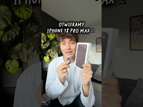 OTWIERAMY IPHONE 18 PRO MAX😱📱