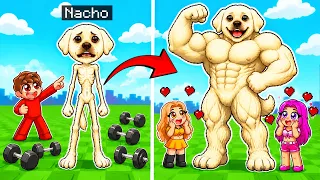 Pasé de PERRO FLACO a PERRO MAMADÍSIMO para Impresionar a Mis Amigos en Roblox