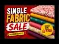 Sew Yeah Single Sale - RECAP