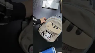 anime small backpack 3 in 1 Backpack backpack chest bag