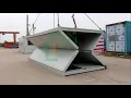 Moneybox Folding Container Collapsible Smart Container House for Emergency