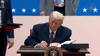 Trump signs order ending work from home for federal employees | AFP