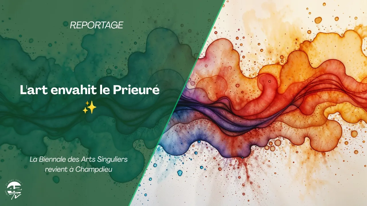 ⁣30 artistes investissent le Prieuré de Champdieu 🎨