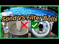 Sand VS Filter Balls for Above Ground Pool - Which is best