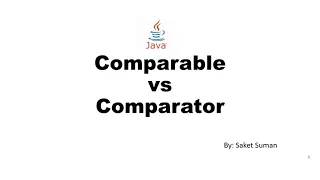 Comparable Vs Comparator Interface - Java Interview Questions Java Collections