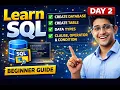 SQL Day 2 Create Database Table Data Types Explained