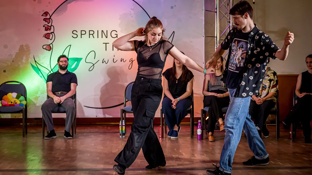 Franz Magen & Michelle Braun - 2nd place Advanced Jack&Jill Finals - Spring Time Swing 2024