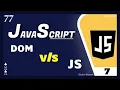DOM JavaScript - 7 JavaScript Tutorial for Beginners