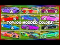 The Top 100 Best Modded Crew Colors In GTA 5 Online Bright Colors Secret Neon More