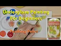 How To Paint Pottery With Underglazes - An Easy Project for Beginners