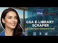 How to scrape government contracts with the GSA e-Library Scraper