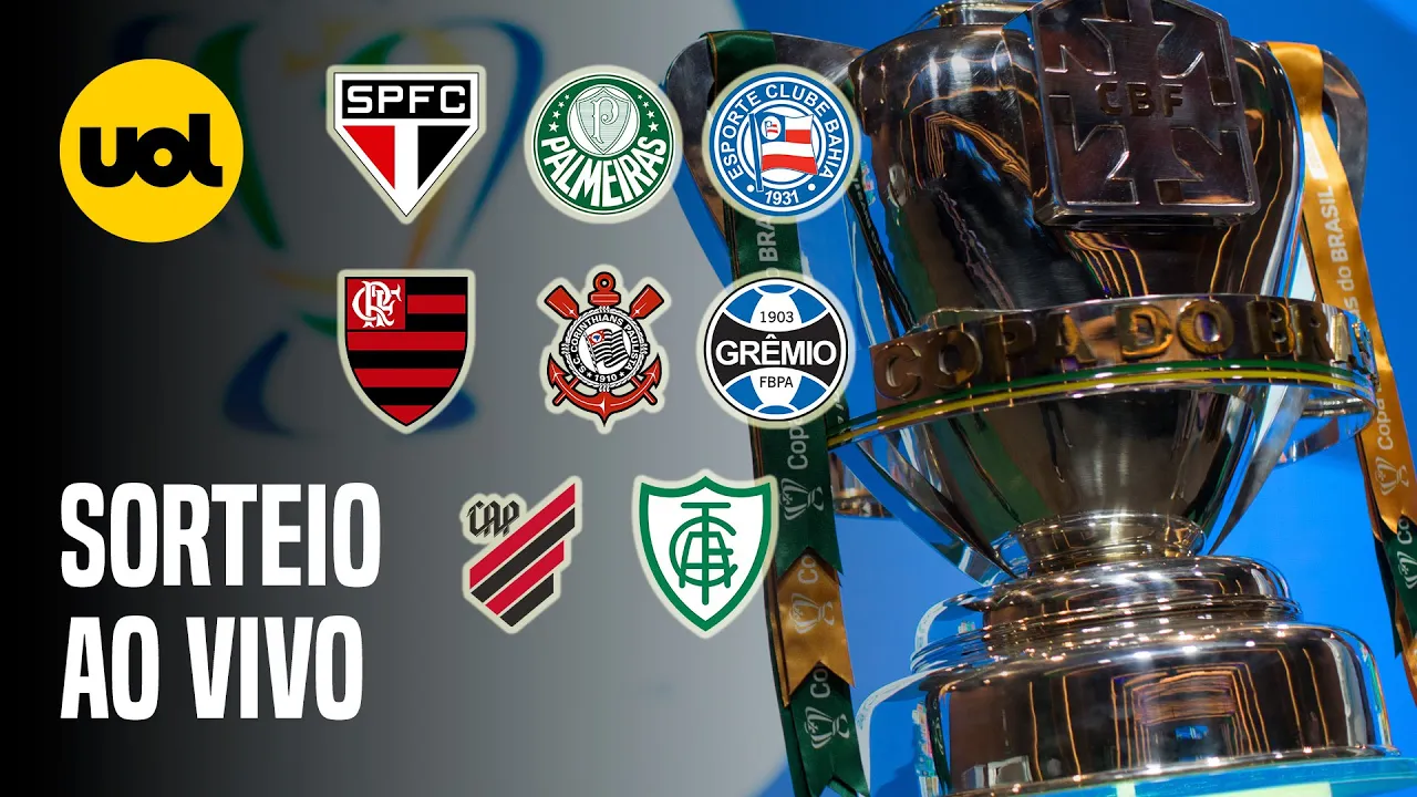 CONFIRA OS CONFRONTOS NO SORTEIO DA COPA DO BRASIL