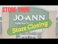 Joann Fabrics Closing - Use Your Gift Cards Now Store Walkthrough