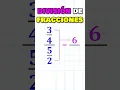 COMO DIVIDIR FRACCIONES FACIL Y RAPIDO DIVISION DE FRACCIONES explicado paso a paso