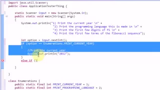 Learning Java Part 23 Enumerations