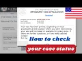 How to check US Interview appointment letter Immigration status