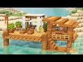 Download Lagu Minecraft 4K | How to Build a Beach Hut