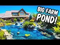 Retired Dairy Farmer’s Massive Backyard Pond (Feels Like Montana!)