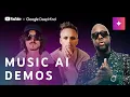 A short film introducing our collaborations, in partnership with YouTube, with musicians, songwriters and producers developing a suite of music AI tools called Music AI Sandbox.