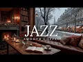 Lagu Ontspannende Koffiebar Sfeer | Sneeuw Café Piano Smooth Jazz