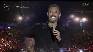 كاظم الساهر   زيديني عشقا   حفل بيروت      دندنها