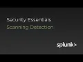 Use Case Detecting Network and Port Scanning
