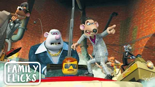 chased by toads henchmen flushed away 2006 family flicks