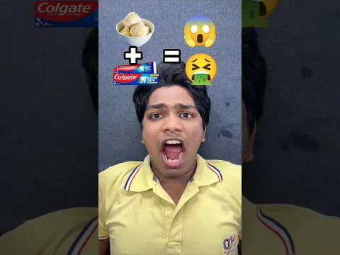 Eat or Not ice cream with toothpaste combination😱 #shorts #shortsfeed #viralshorts #food #challenge
