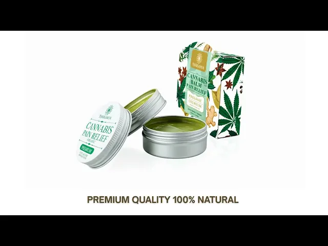 บาล์มน้ำมัน CBD บรรเทาอาการปวด (PURE RELIEF) คุณภาพพรีเมียม-100%ธรรมชาติ