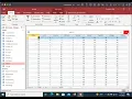 Microsoft access multi table query