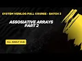 SystemVerilog Associative Array Part 2 3D Associative Arrays Packed Dynamic Associative